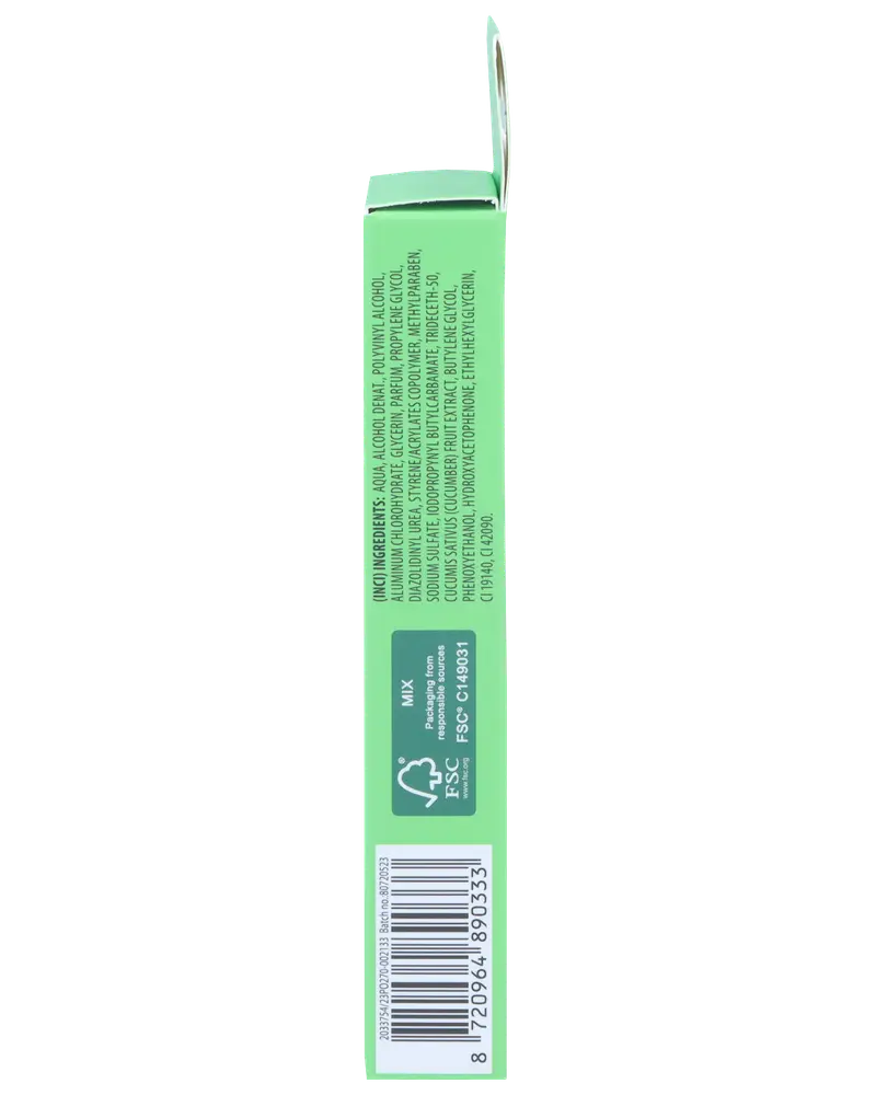 Ansigtsmaske peel-off agurkeekstrakt 4-pak