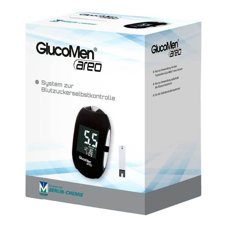 Glucomen areo Blutzuckermessgerät Set mmol / l, 1 St