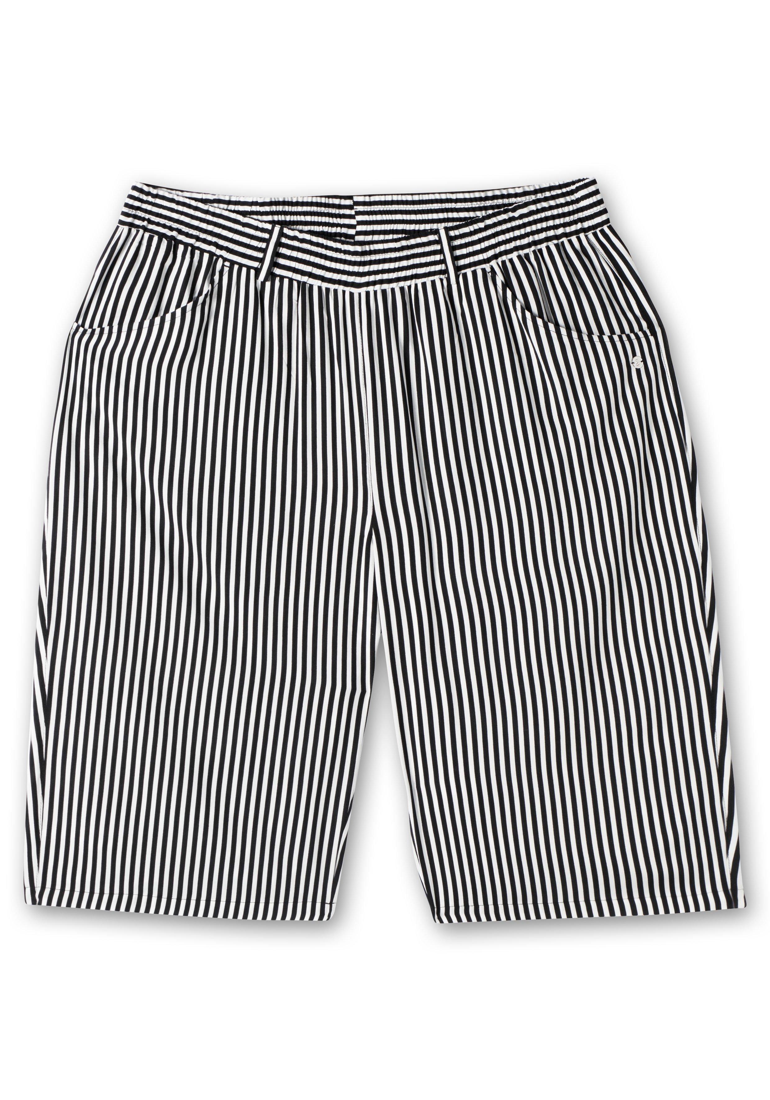 Weite Bermudas mit Gummibund