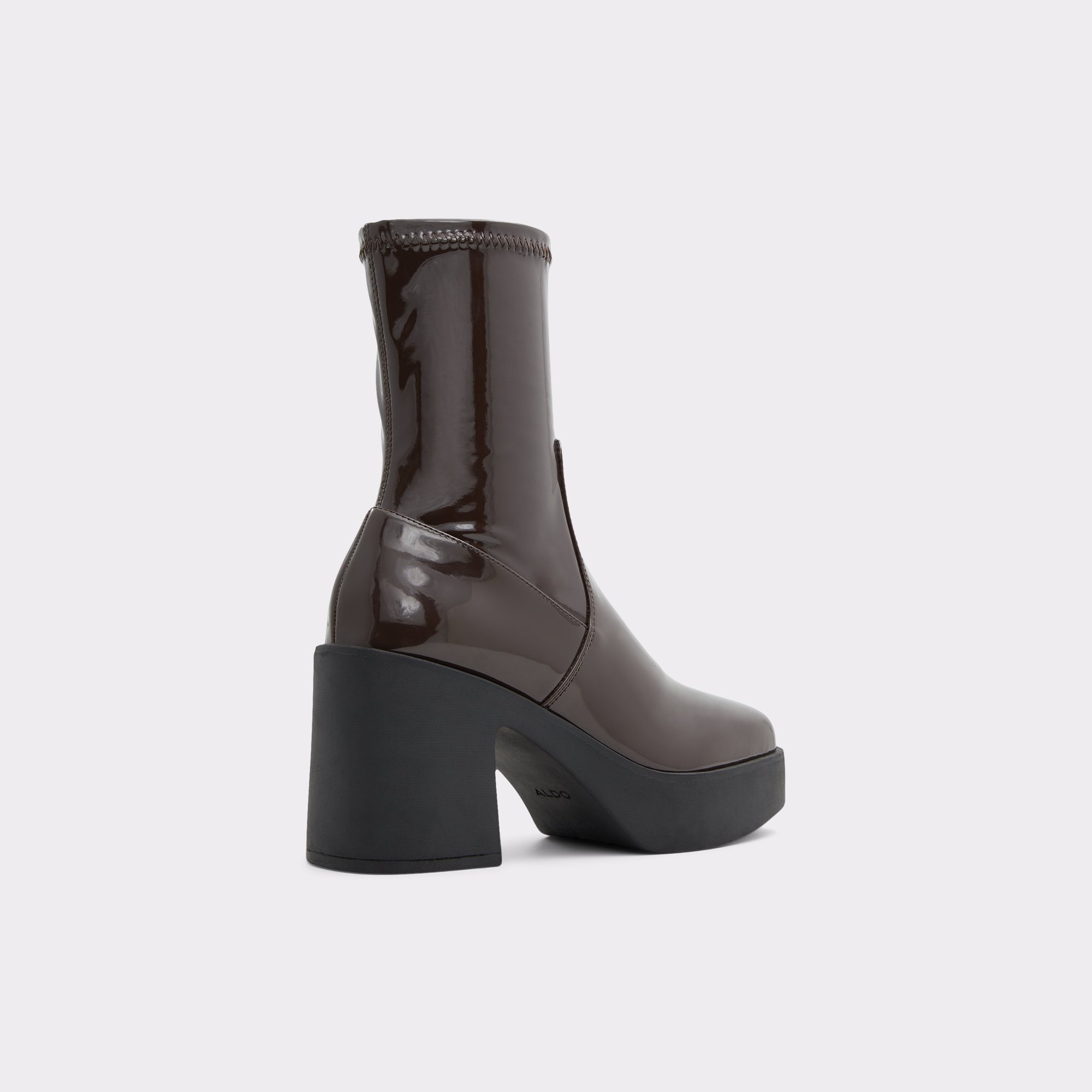 Upstep Dark Brown Women Ankle boots