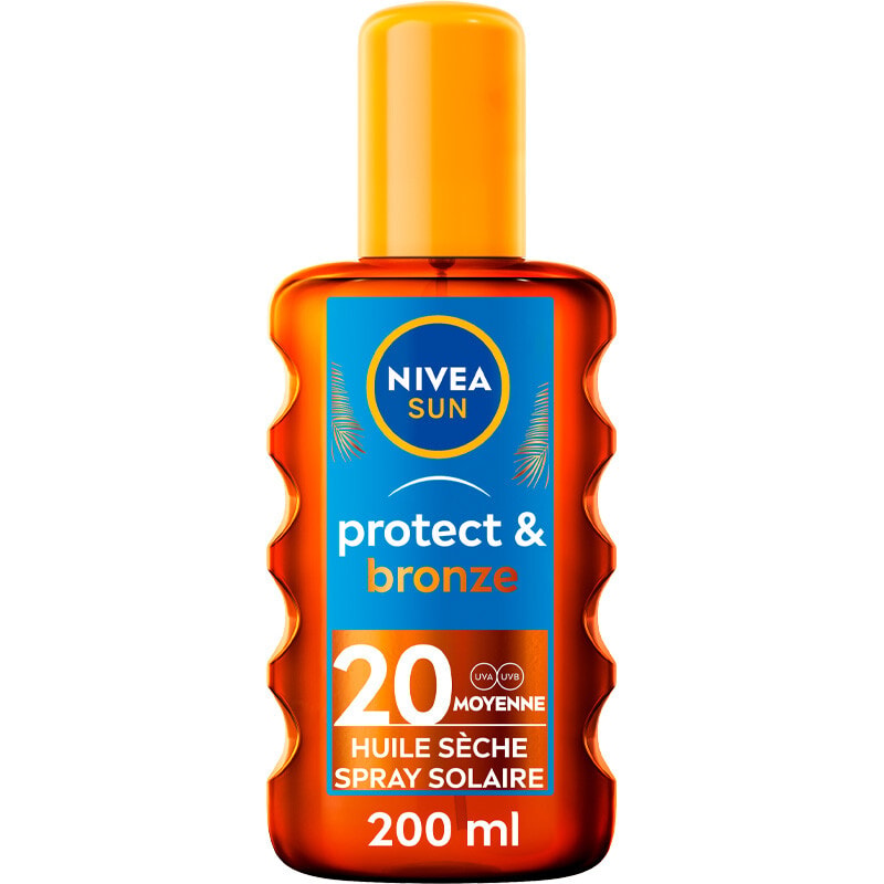 Huile solaire SPF 20 - Protect & Bronze - Corps - 200 ml