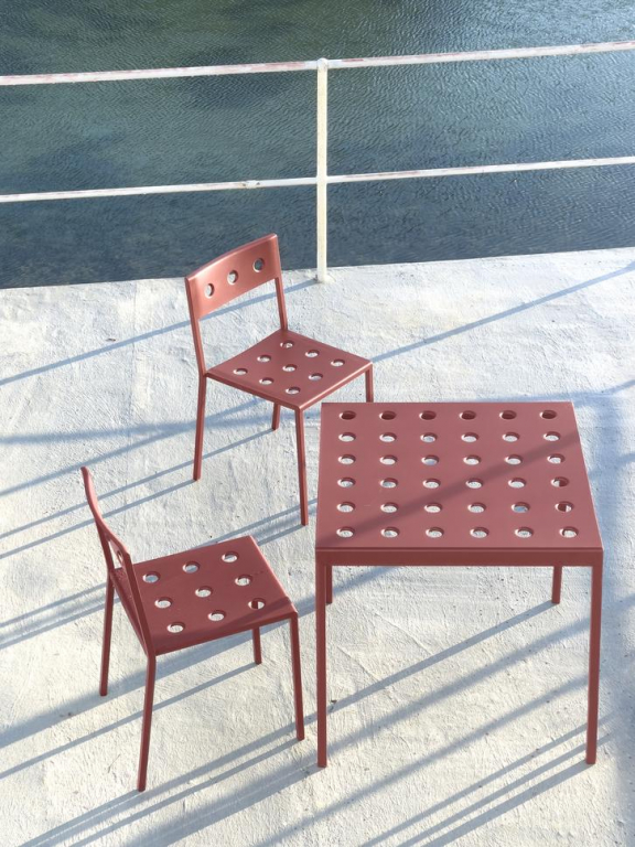 Hay Balcony tuinstoel chalk beige