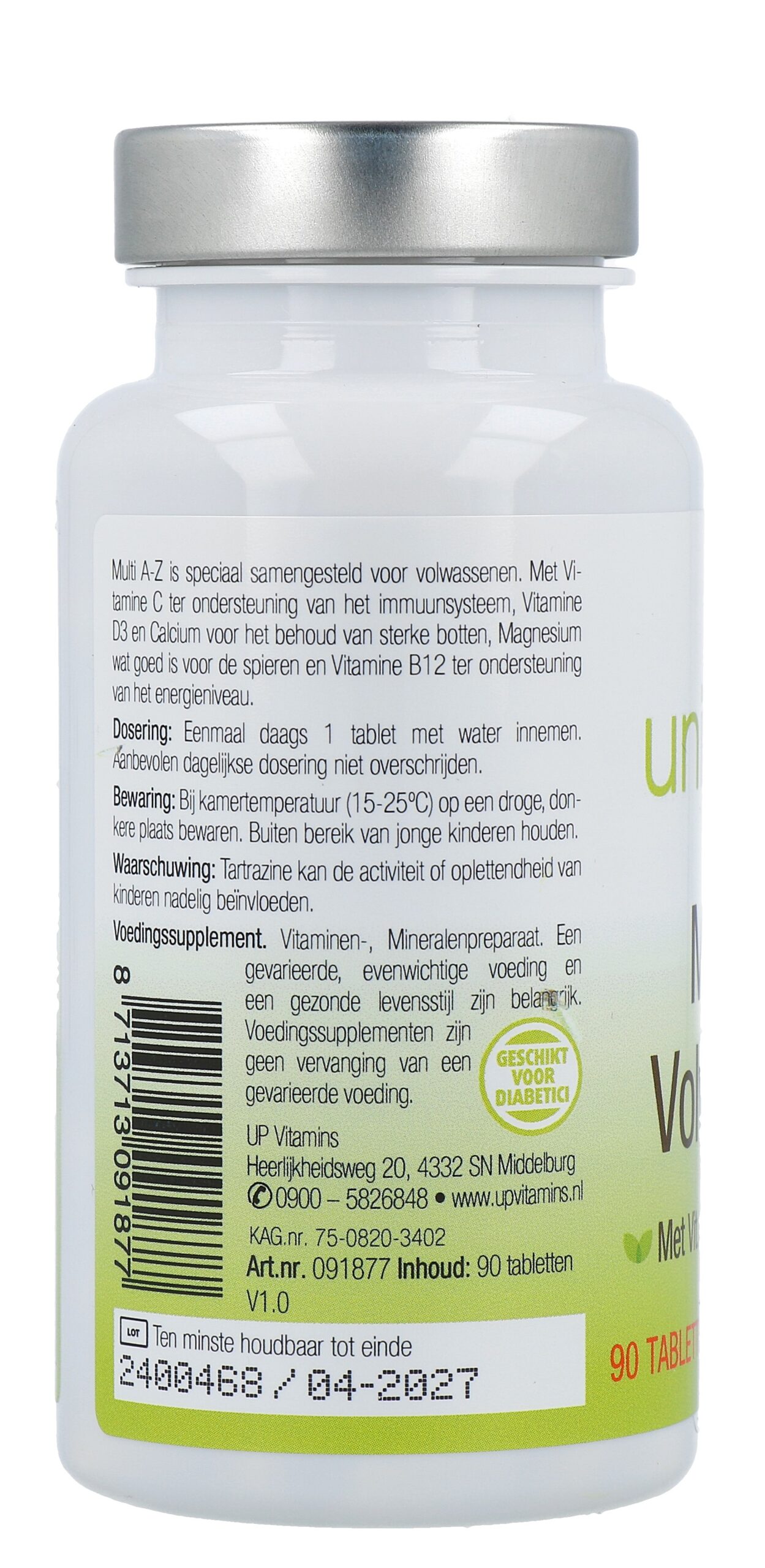 Unipharma Multi A-Z Volwassenen (90 tabletten)