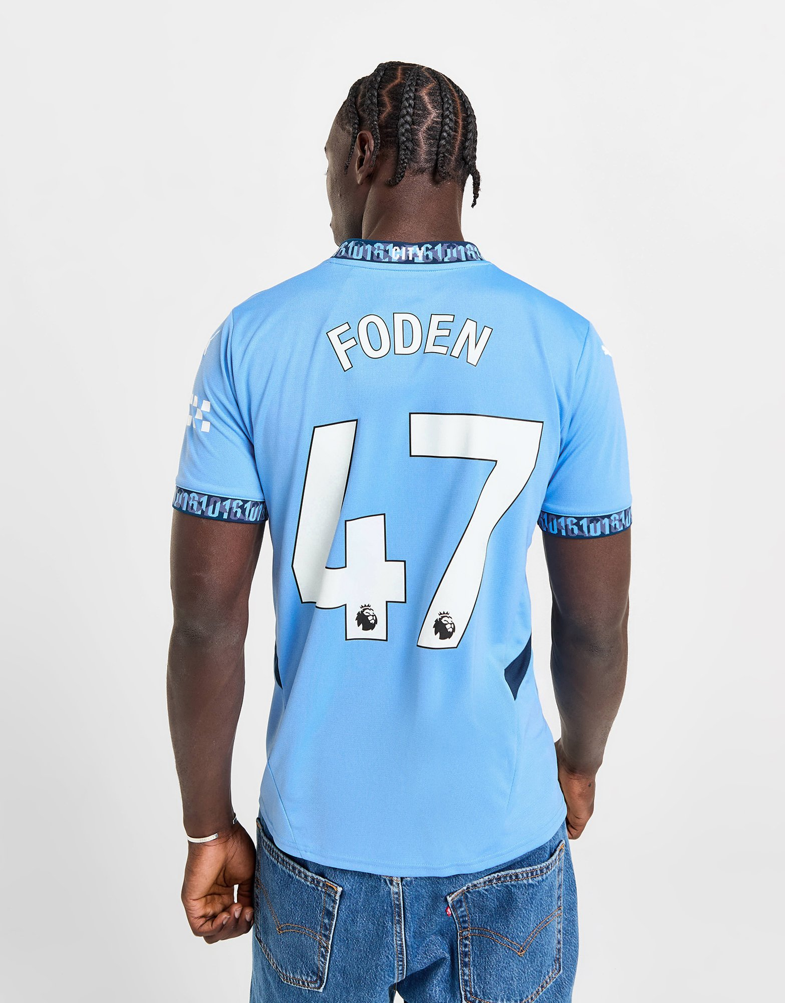 Puma Manchester City FC 2024/25 Foden #47 Home Shirt