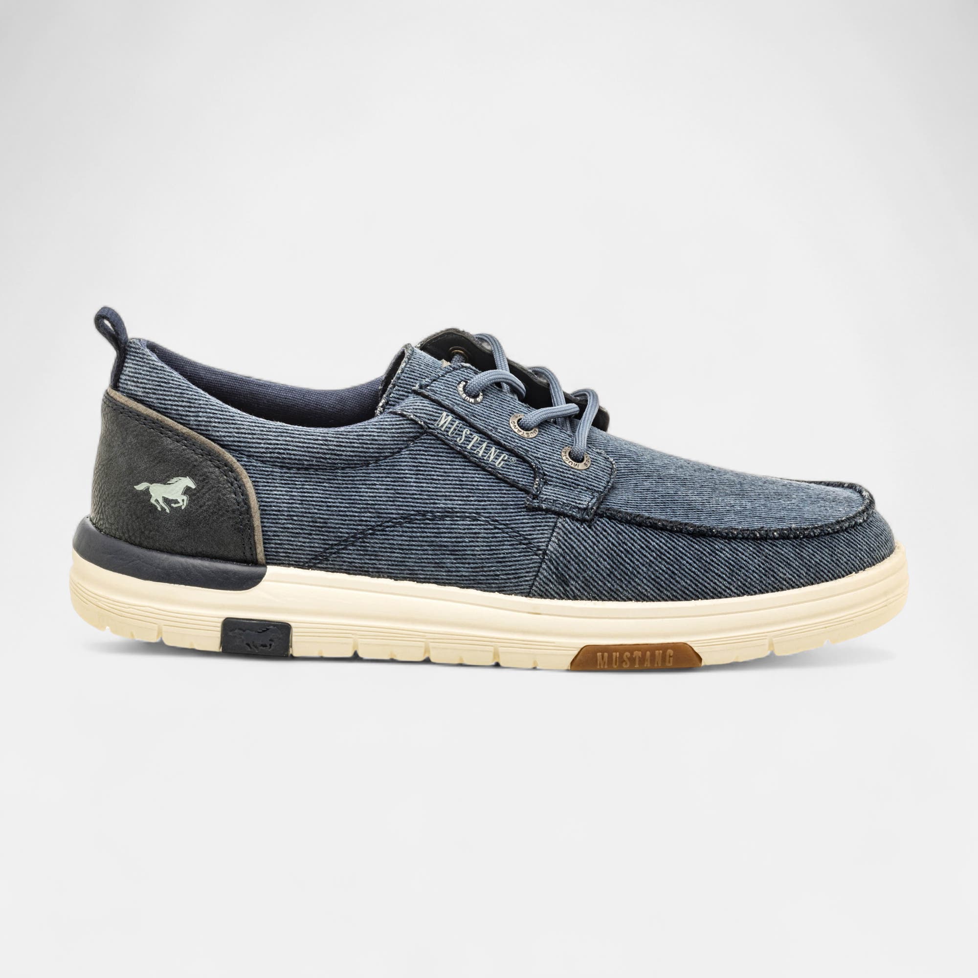 Baskets en toile Homme bleu marine