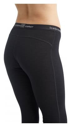 Legging Femme Icebreaker 200 Oasis Noir