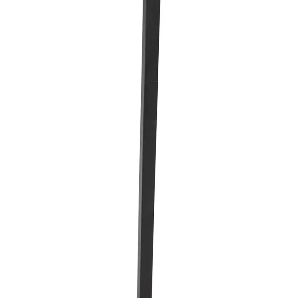 Qazqa vloerlampen qara beige e27