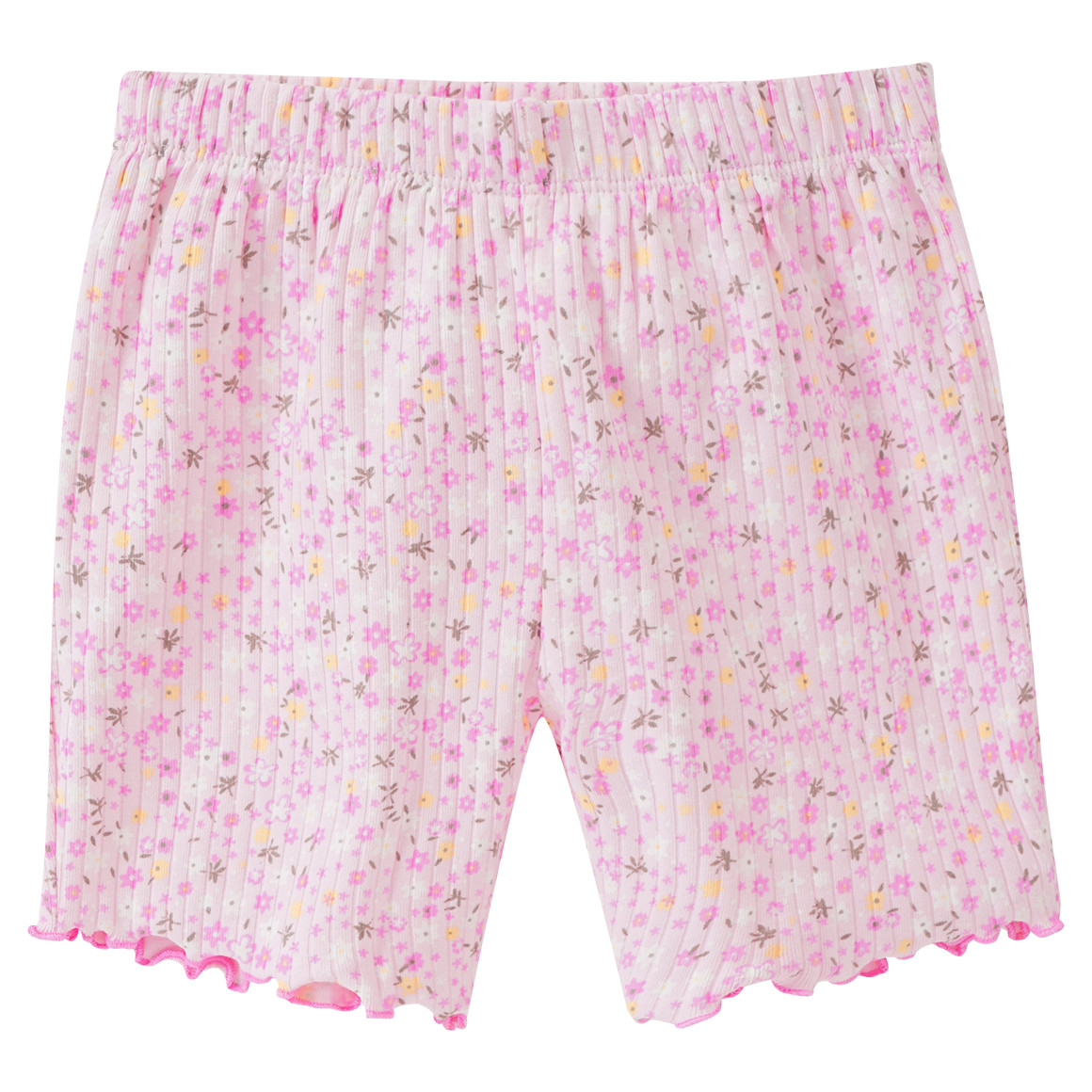 Topomini Baby Shorty im Millefleur-Design rosa