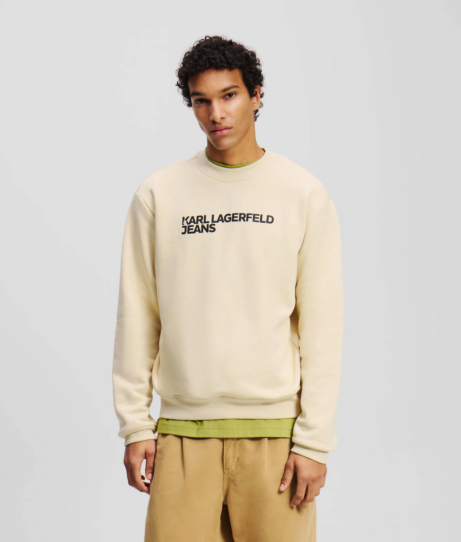 SWEAT-SHIRT À LOGO KLJ - Frêne de bois