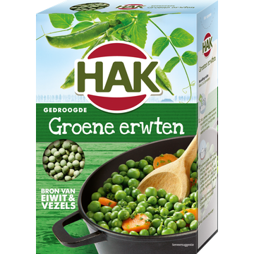 Hak Gedroogde Groene Erwten 500 g