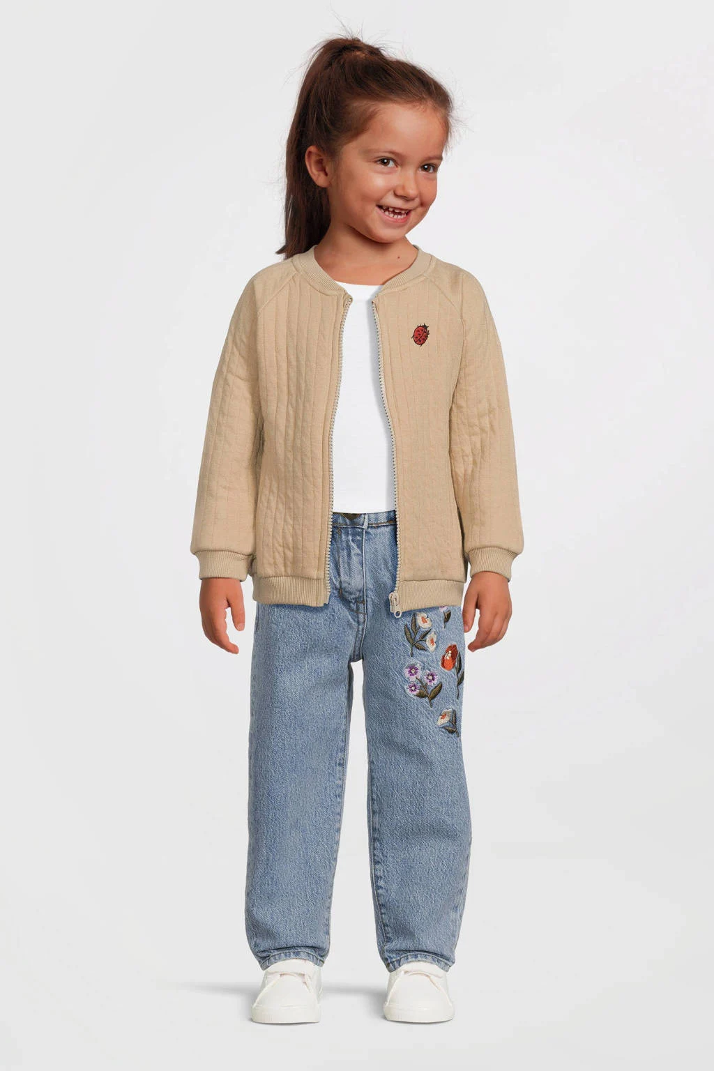 Your Wishes sweatvest beige