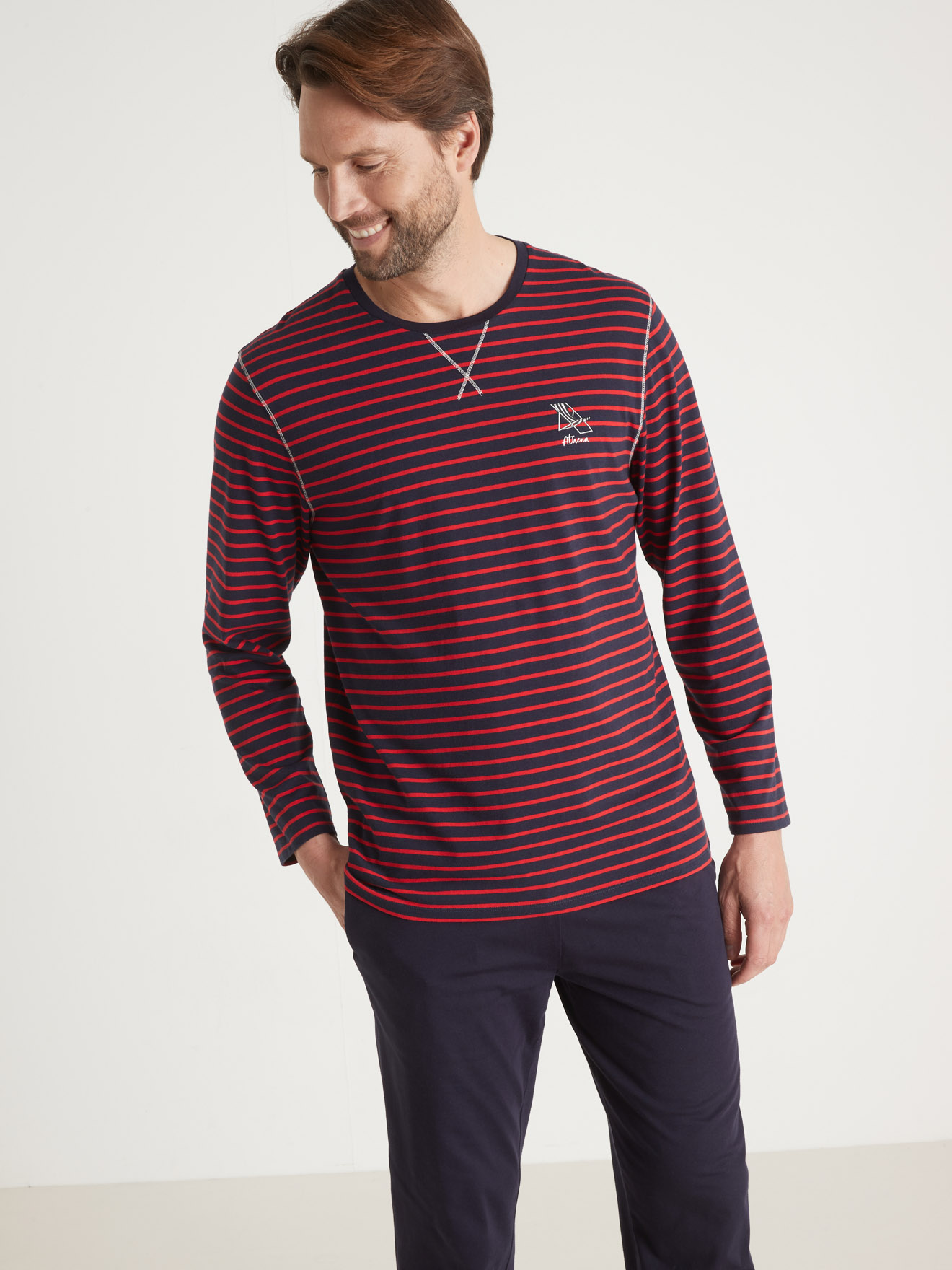 Pyjama en jersey pur coton respirant