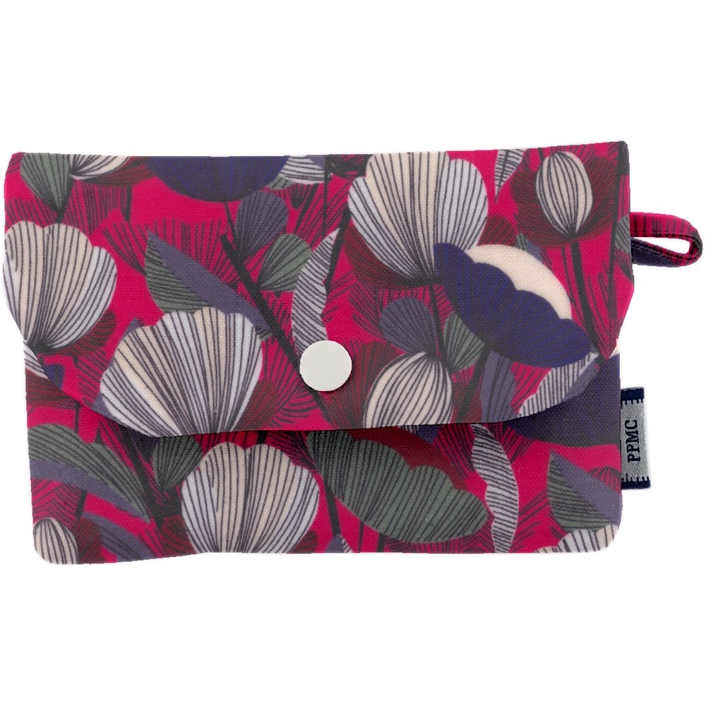 Pochette Savon Pavot Fuchsia