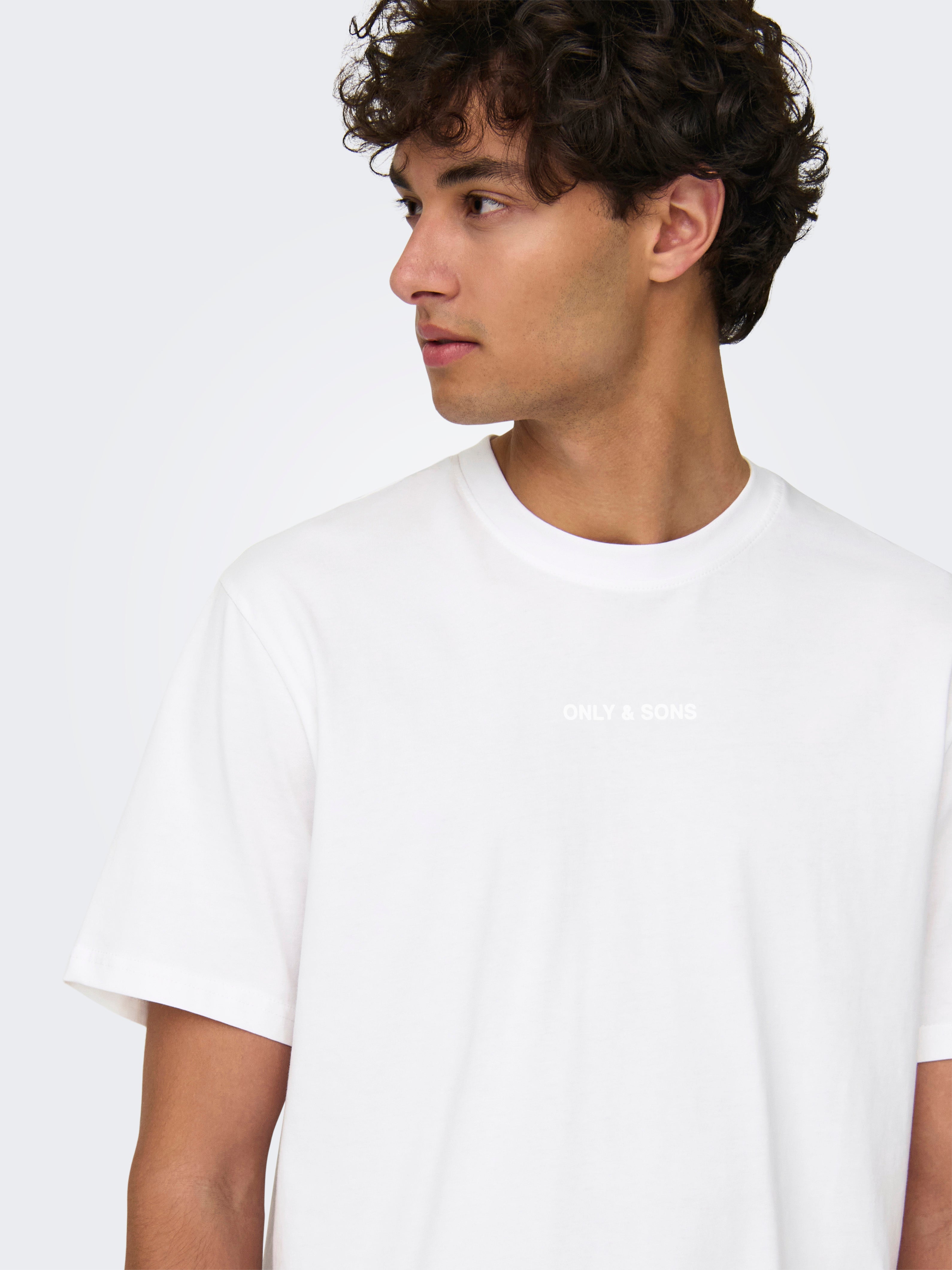 ONSLEVI T-shirt Bright White