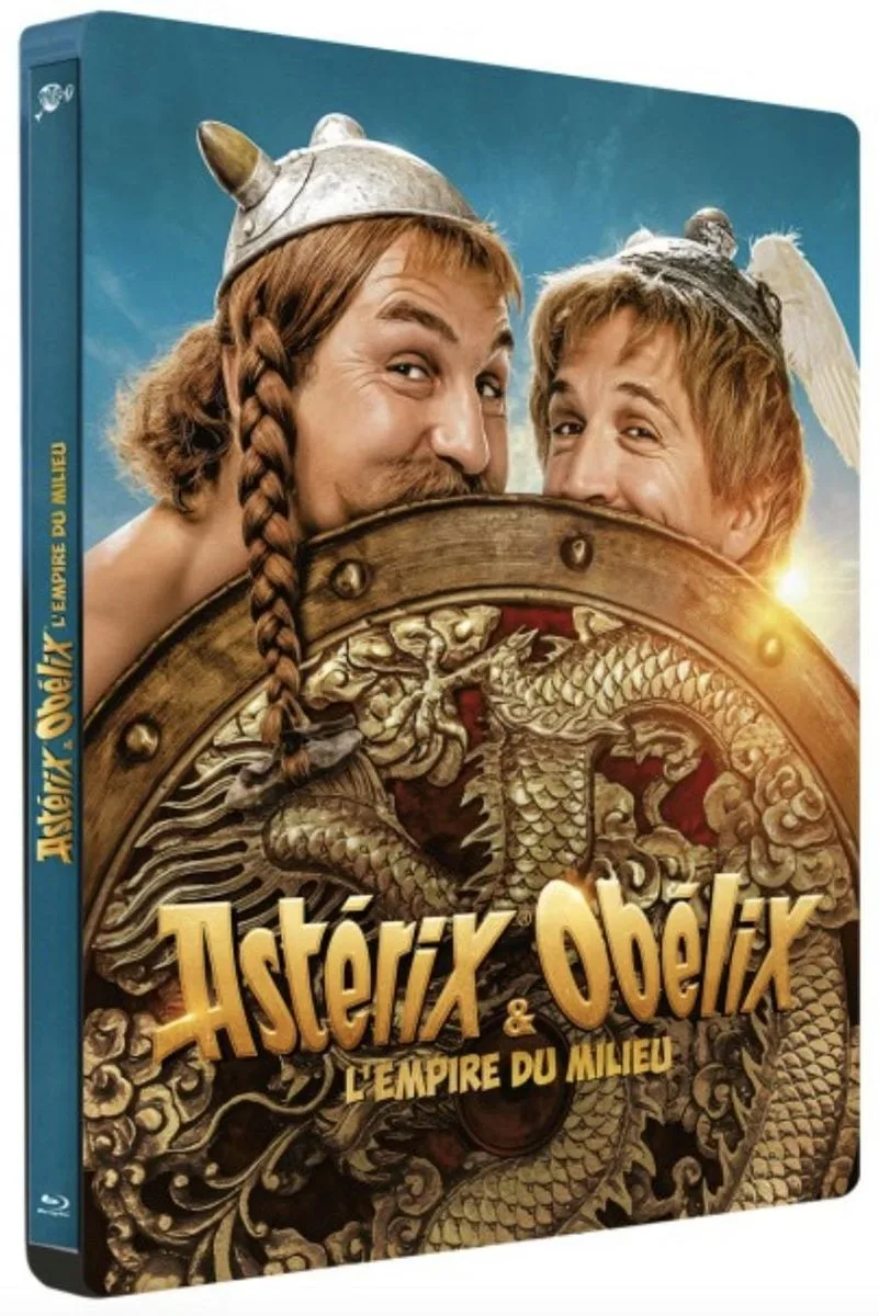 Asterix & Obelix : L'empire du Milieu Coffret Steelboook Edition Limitée (UHD 4K   Blu-Ray) Disques Blu-ray films