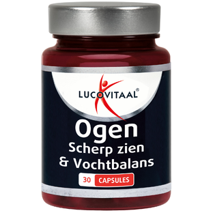 Lucovitaal Ogen, Scherp Zien & Vochtbalans Capsules 30CP