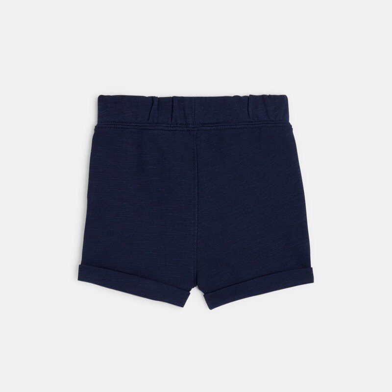 Short molleton bleu bébé garçon Bleu