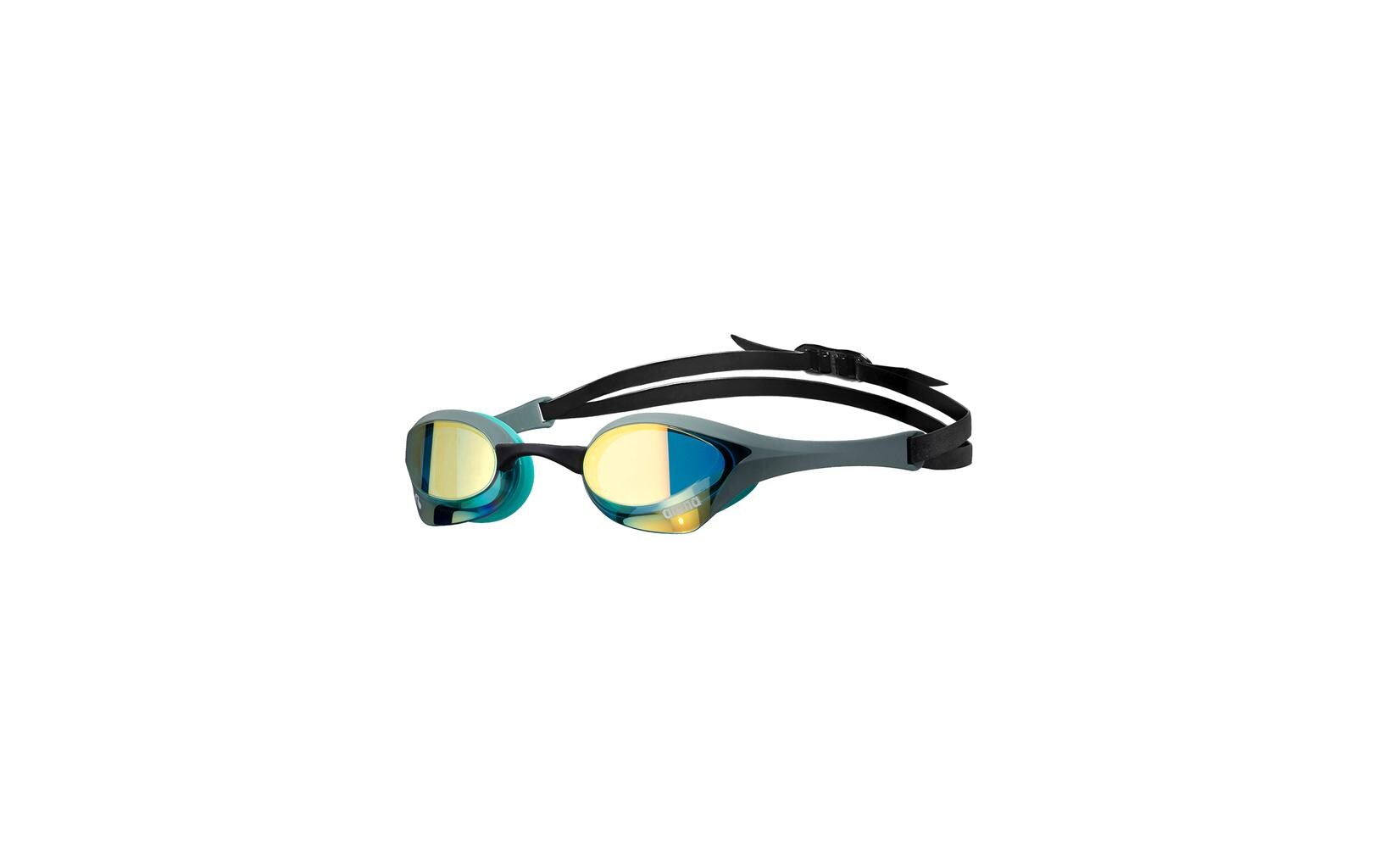 Schwimmbrille Cobra Ultra Swipe Mirror Grau/SchwarzVerspiegelte Wettkampfschwimmbrille