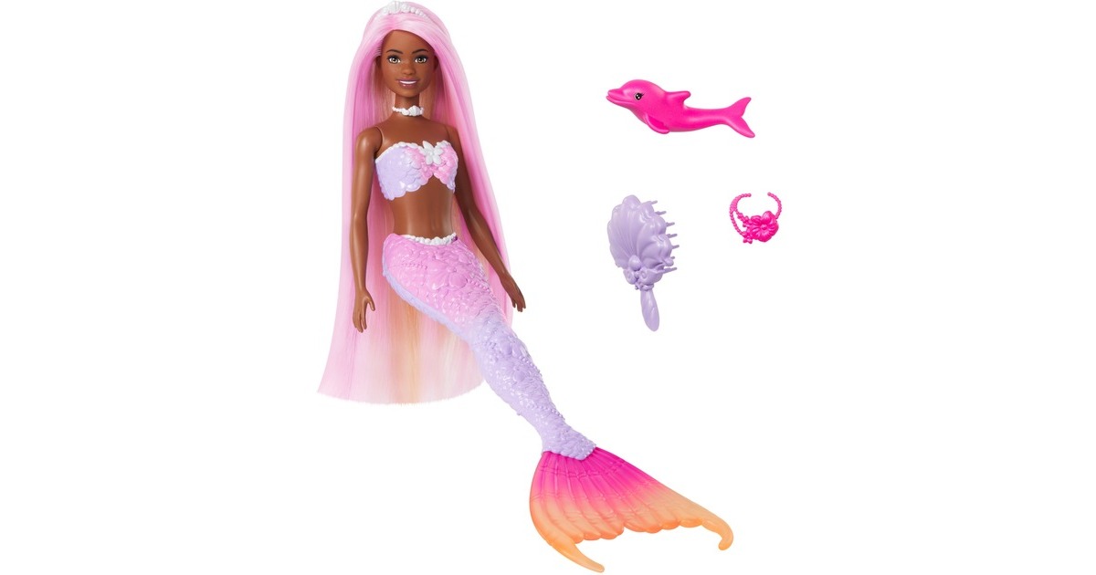 BarbieDreamtopia - Zeemeerminpop - Brooklyn  (Met kleurverandering)