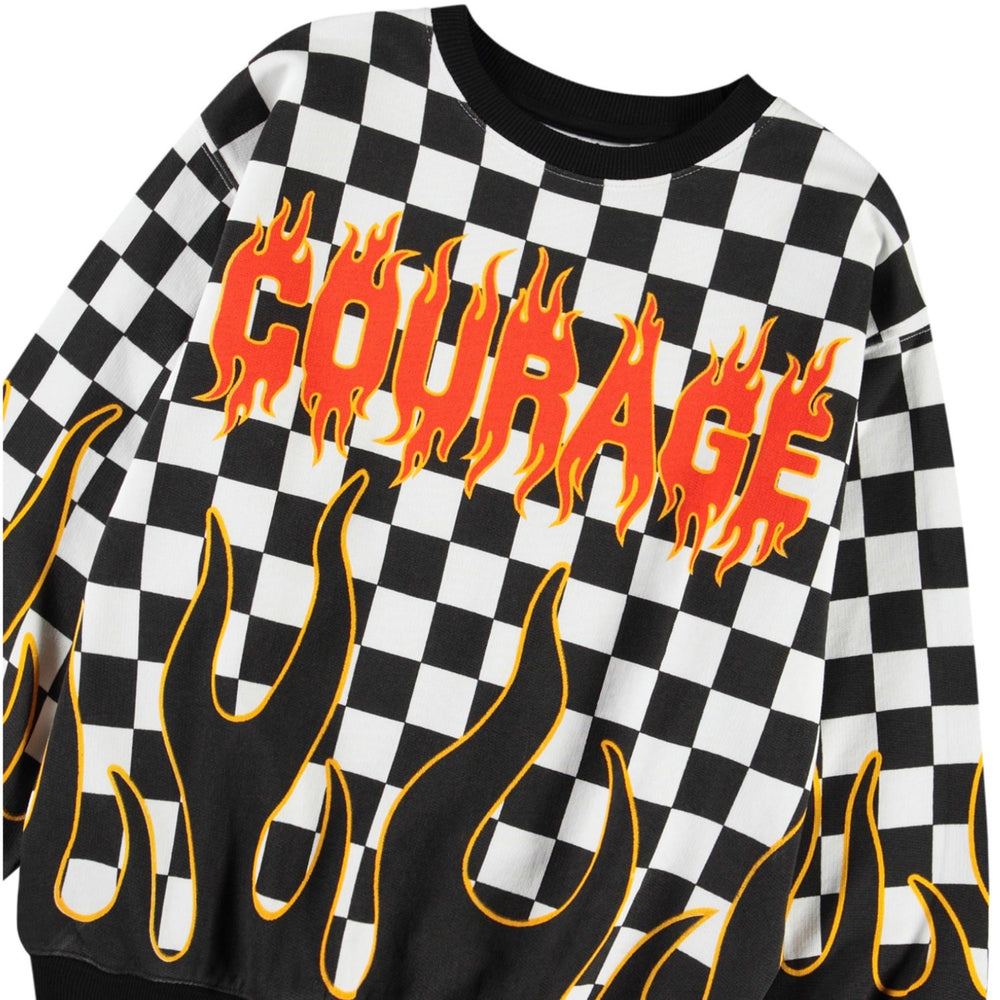 Køb Molo Check on Fire Monti Sweatshirt