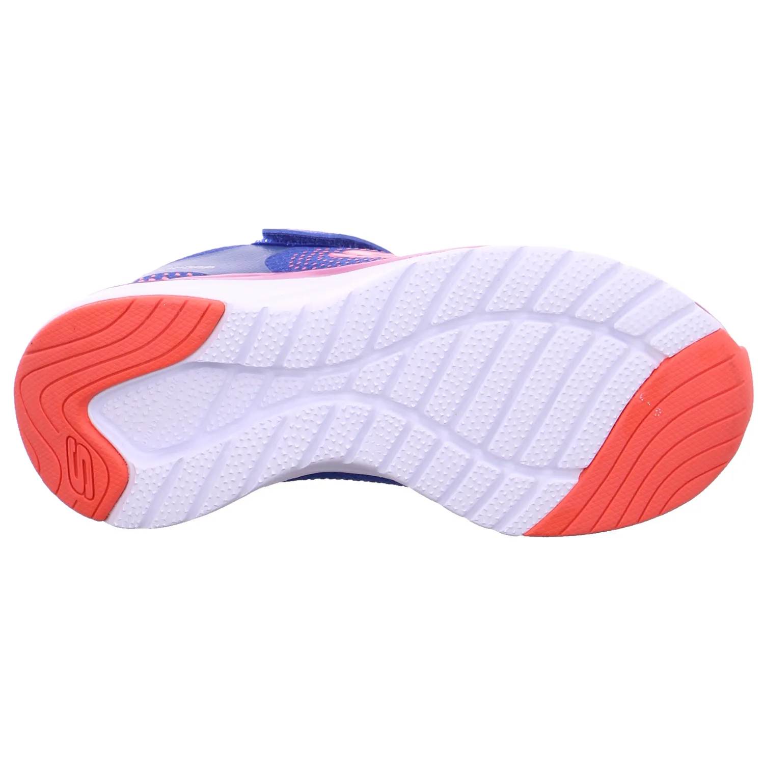 SKECHERS Mädchen-Halbschuh Klett Blau Synthetik  Sneaker Waterproof
