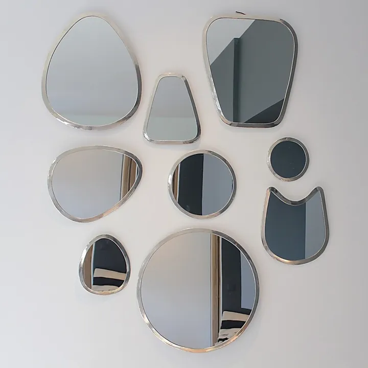 Cosydar Miroir en maillechort rond