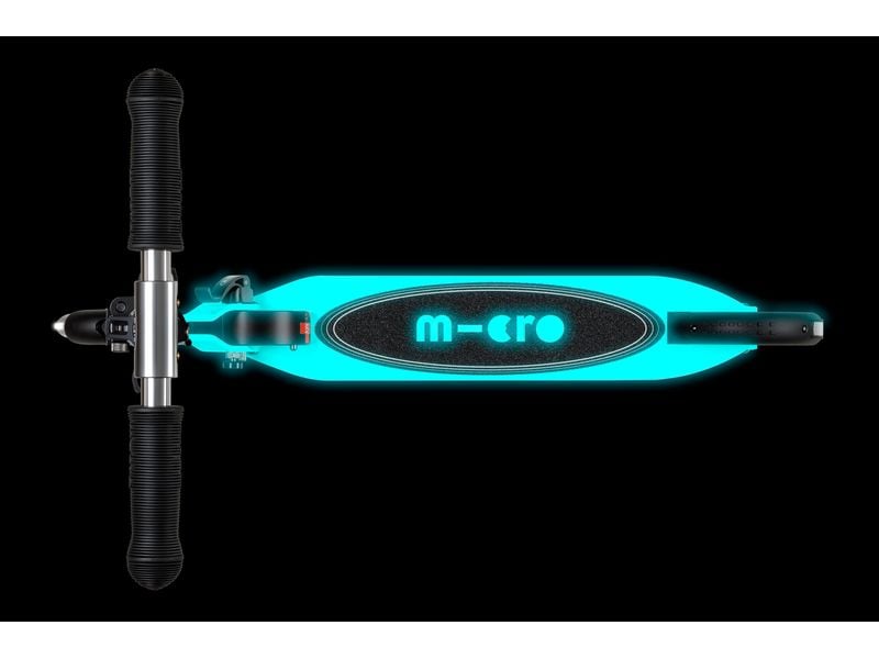 Micro Mobility Scooter Micro Sprite Glow LED White Klappbarer Scooter