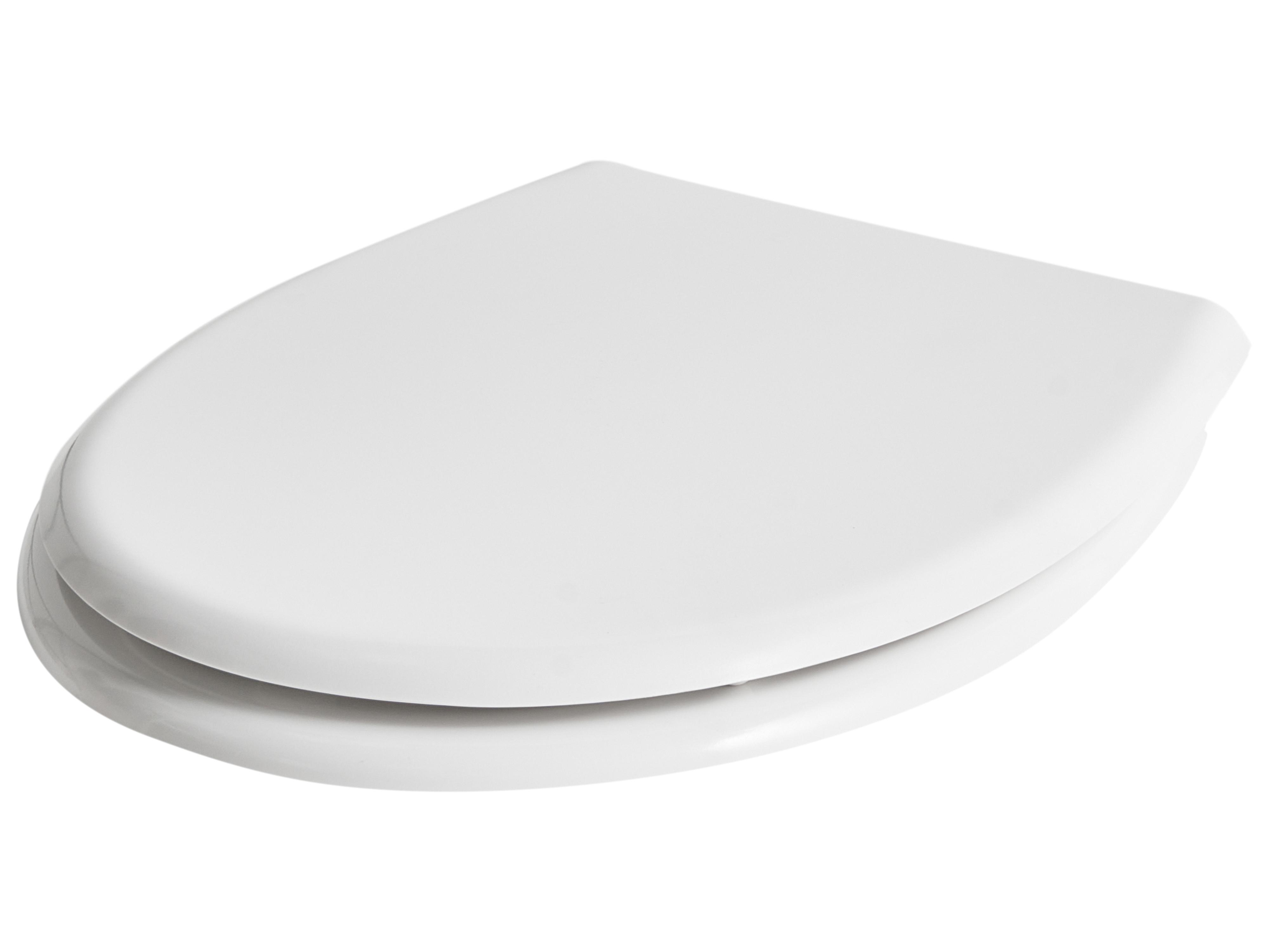 Toiletbril FAGNANO soft-close 2 in 1 Duroplast Wit