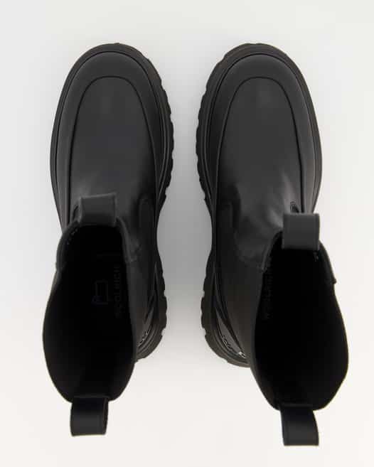 Woolrich Stiefelette Chelsea Boots in Schwarz