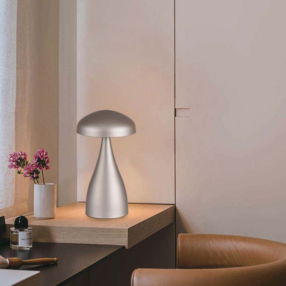 Gouden oplaadbare tafellampen - Champagne - IP20 - 1W - 55 lumen - 3IN1