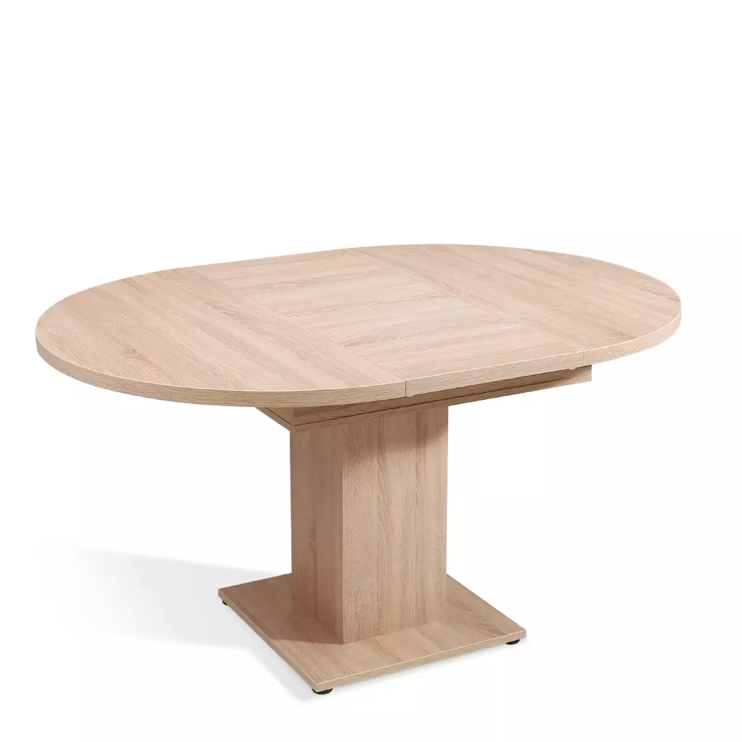 Esstisch mit Auszug Hugo Ø 104/144 cm