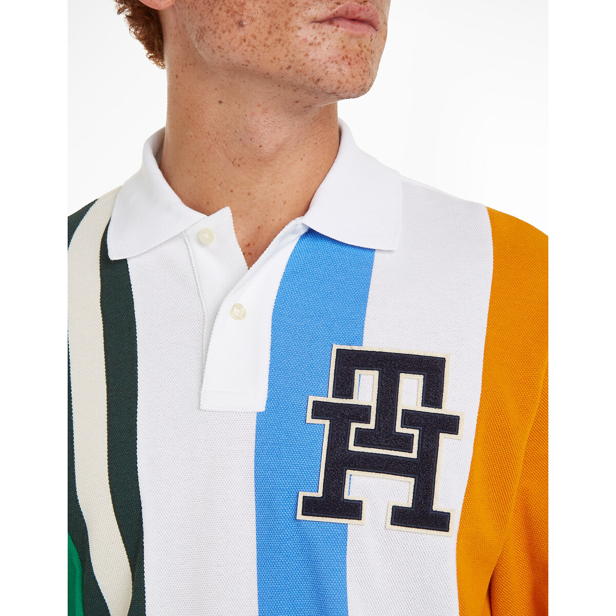 TOMMY HILFIGER<br>Camisa polo slim de manga comprida 1985