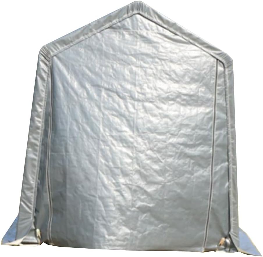 Zeltgarage Garagenzelt 3x1.8x2M, Carport Garagenzelt Winterfest mit Roll-up-tür, Fahradgarage Fahrradschuppen Aufbewahrungsgarage Gerätezelt Gerätehaus für Bike, Motorrad