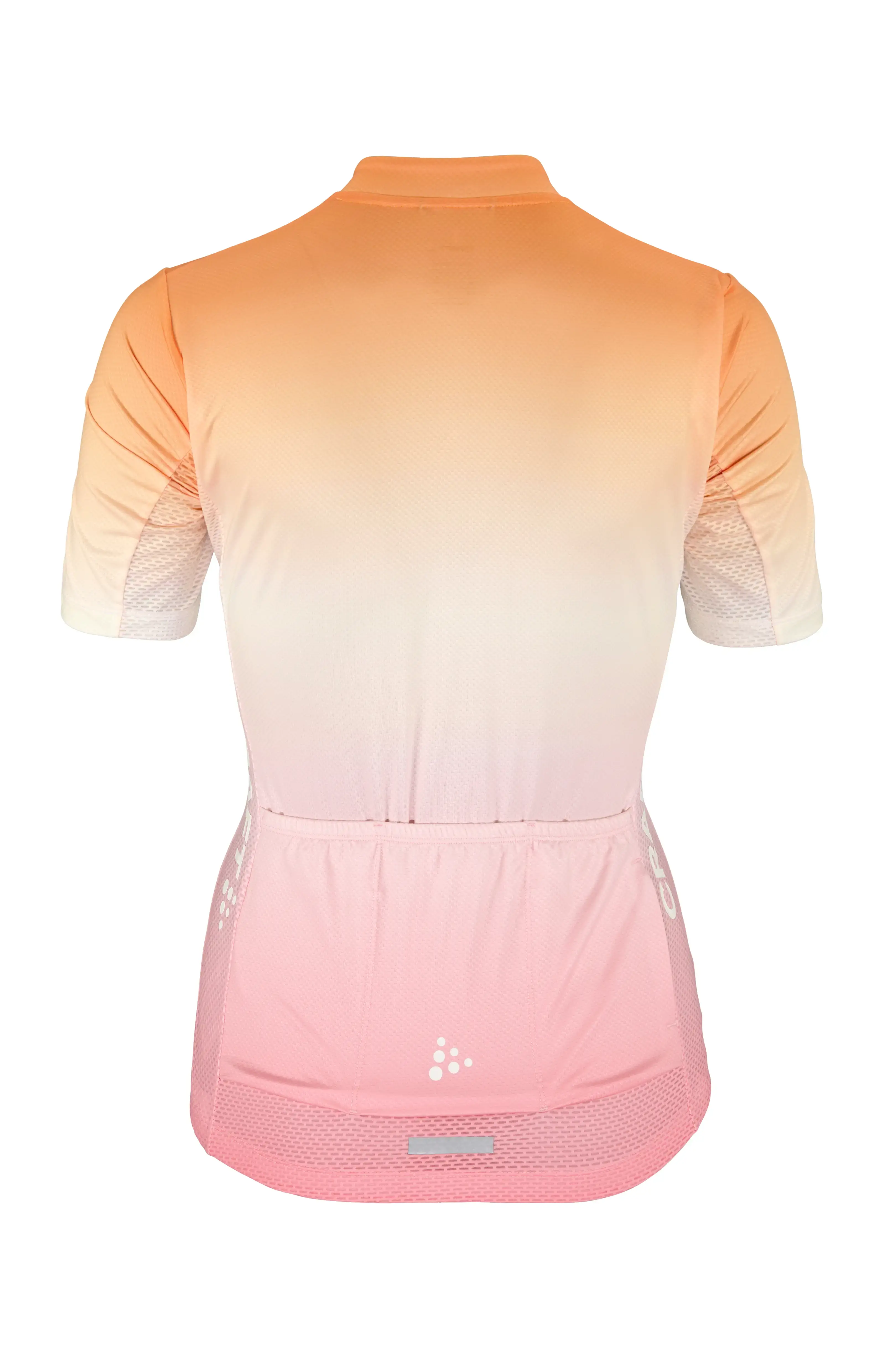 Craft ADV Endurance Graphic Fietsshirt Korte Mouwen Oranje/Roze Dames