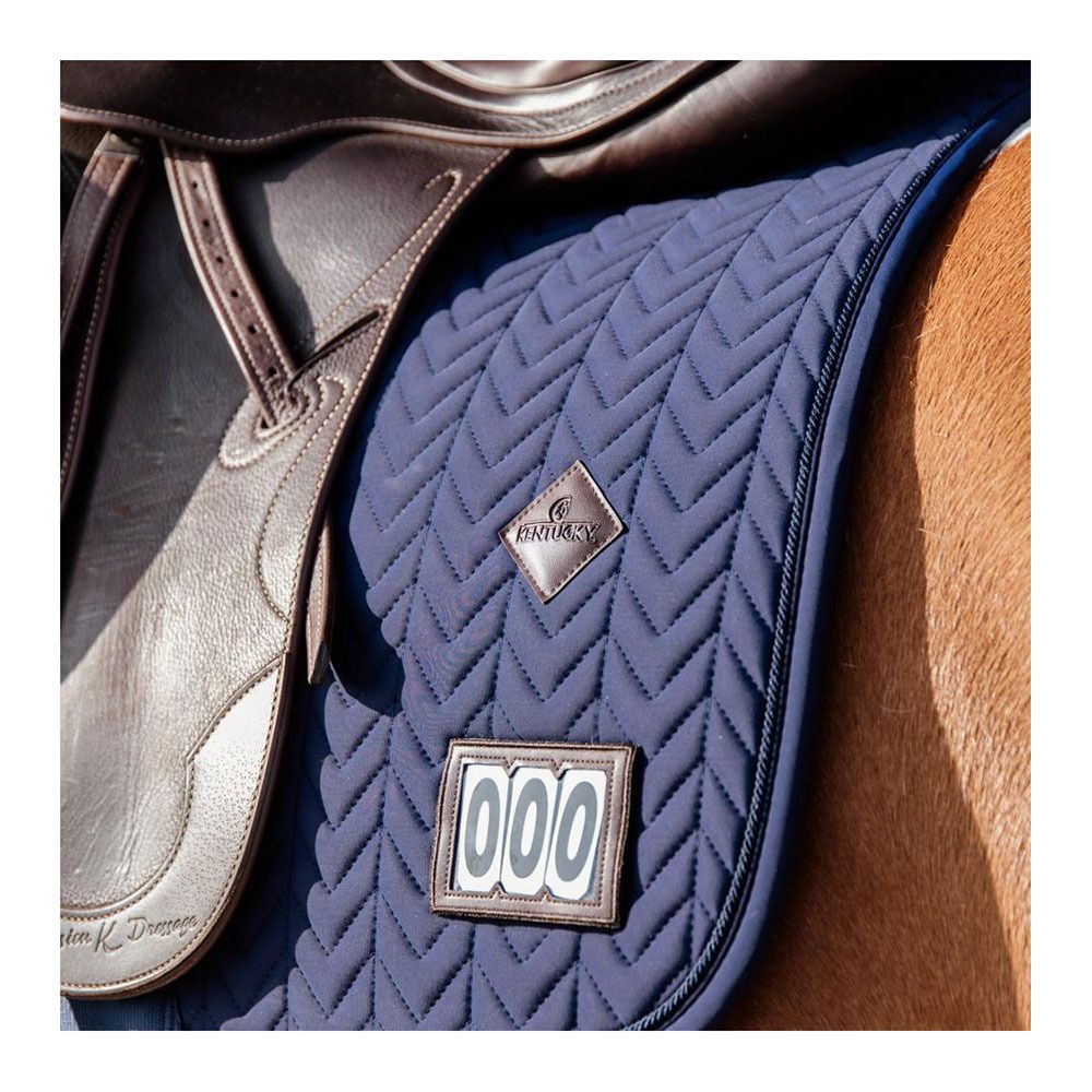 Kentucky FISHBONE COMPETITION - Tapis dressage marine