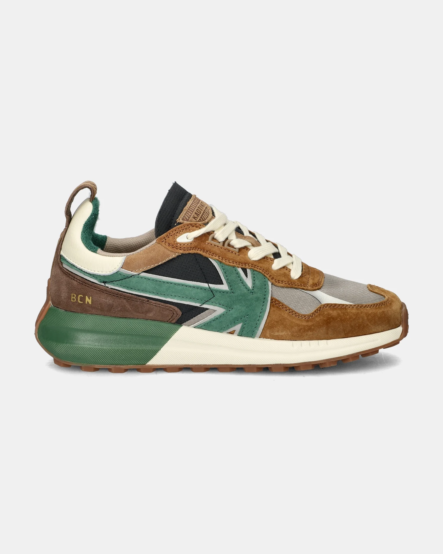Kaotiko Vancouver Lage sneakers  - bruin