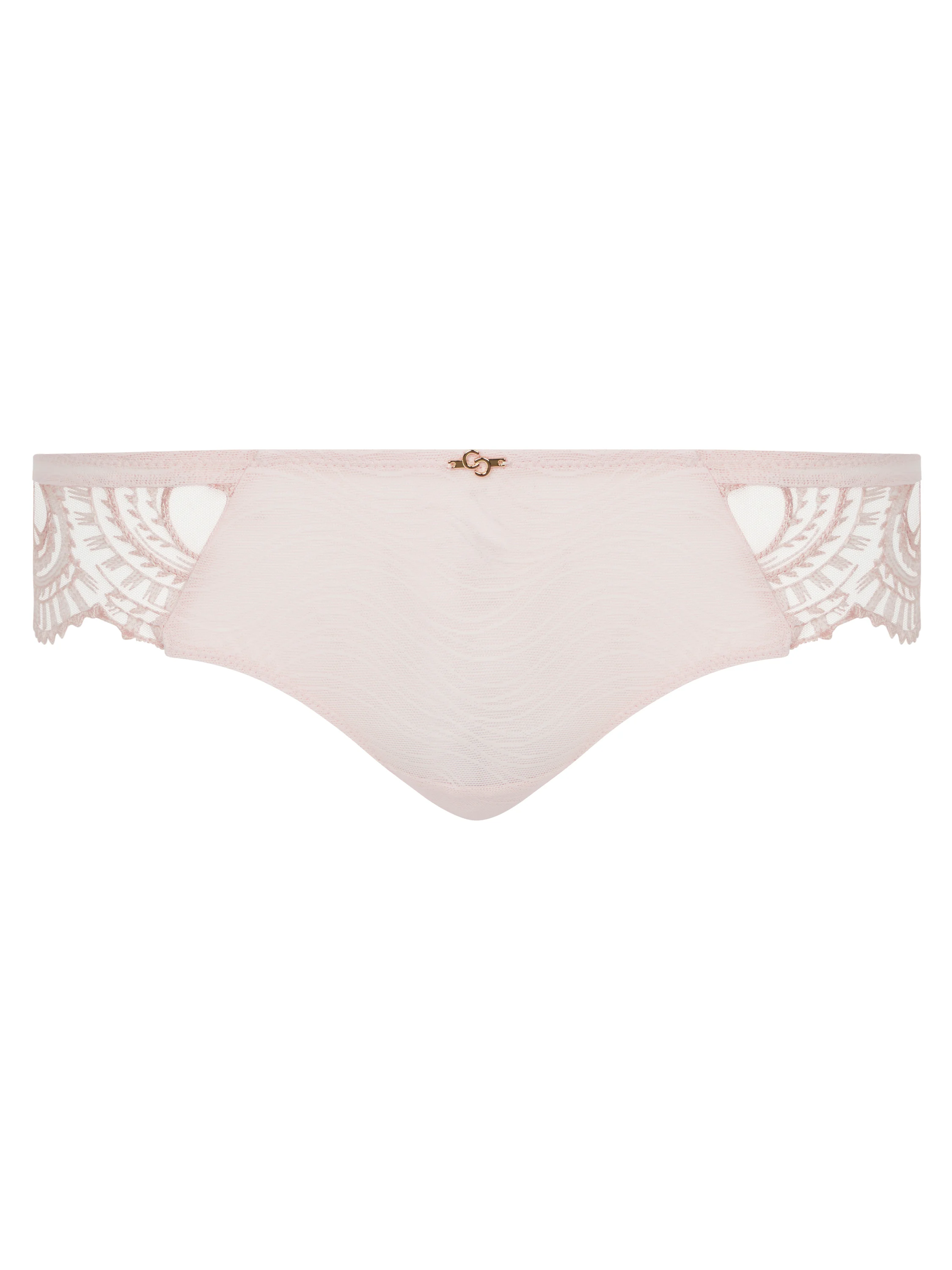 MYSTIC DREAM - Shorty dégagé broderie | Rose
