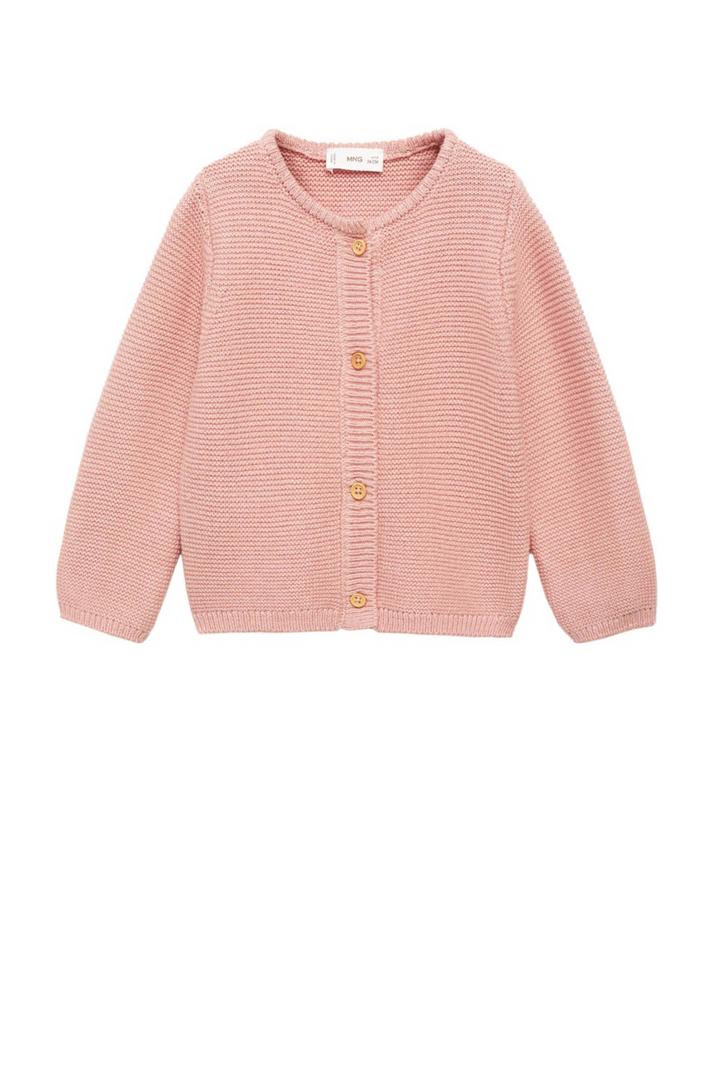 Mango Kids baby vest lichtroze