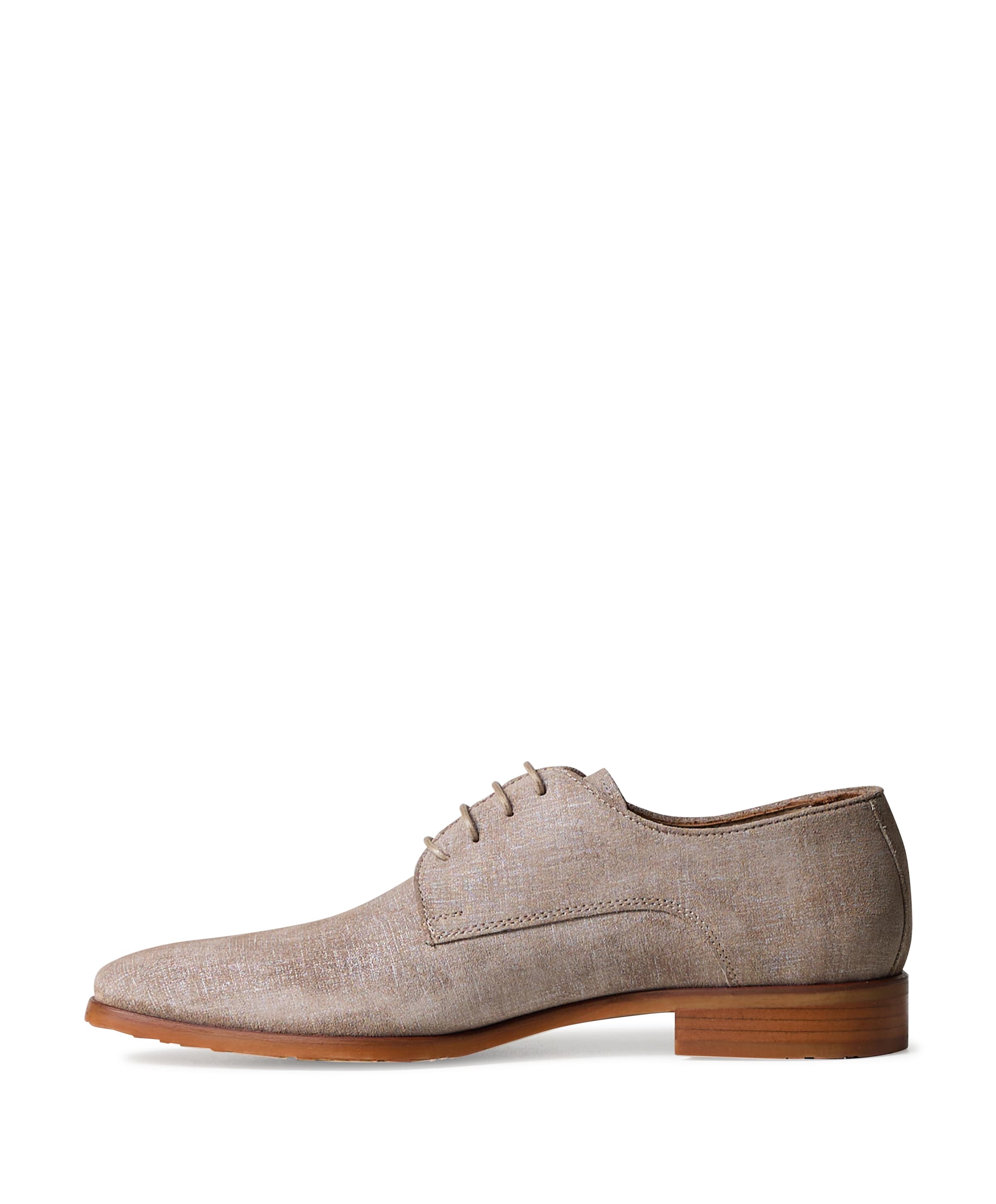 Melik Julietta heren veterschoenen beige