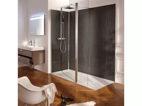 Receveur de douche antidérapant 160 x 90 JACOB DELAFON Flight Neus rectangle blanc