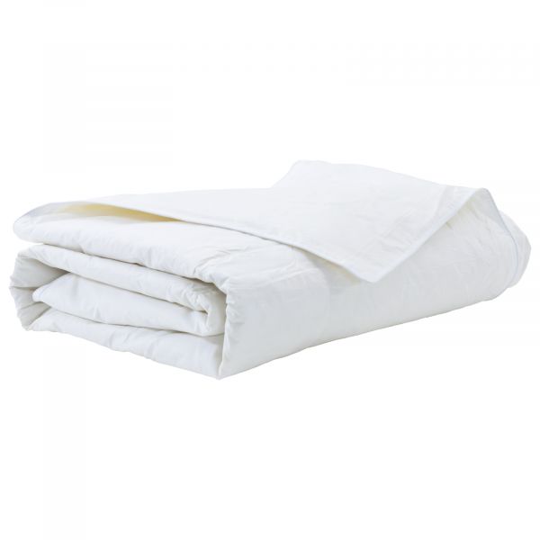 vidaXL Edredão Branco 140 x 220 cm Penugem - 1383505071