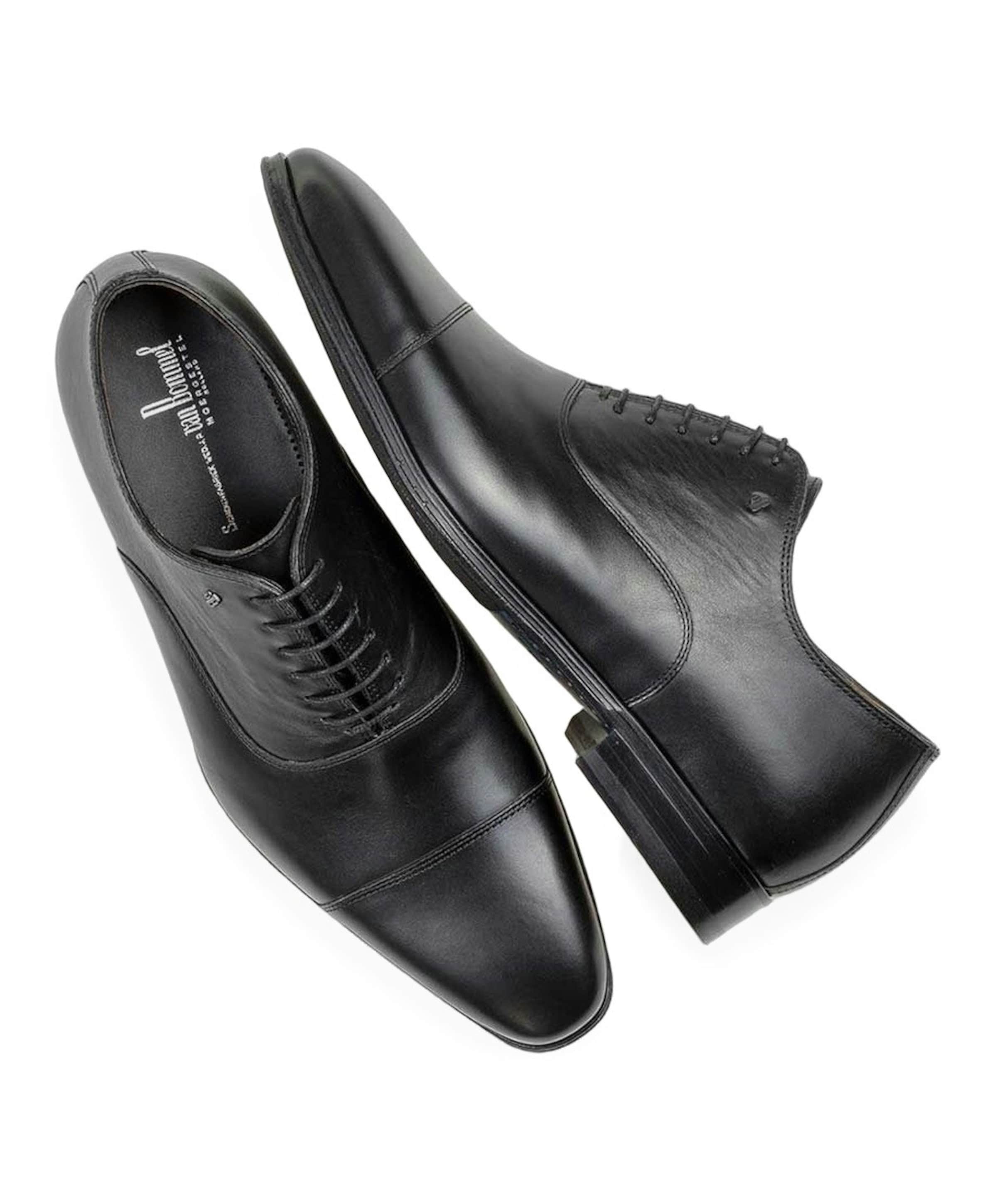 Van Bommel heren veterschoenen zwart