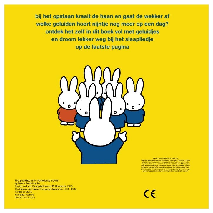 nijntjes geluidenboek - wat hoor je nijntje?