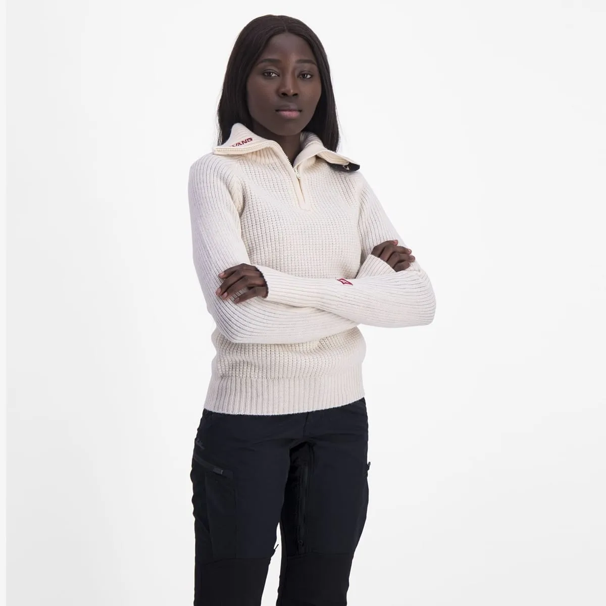 Ulvang Unisex Rav Sweater With Zip Vanilla