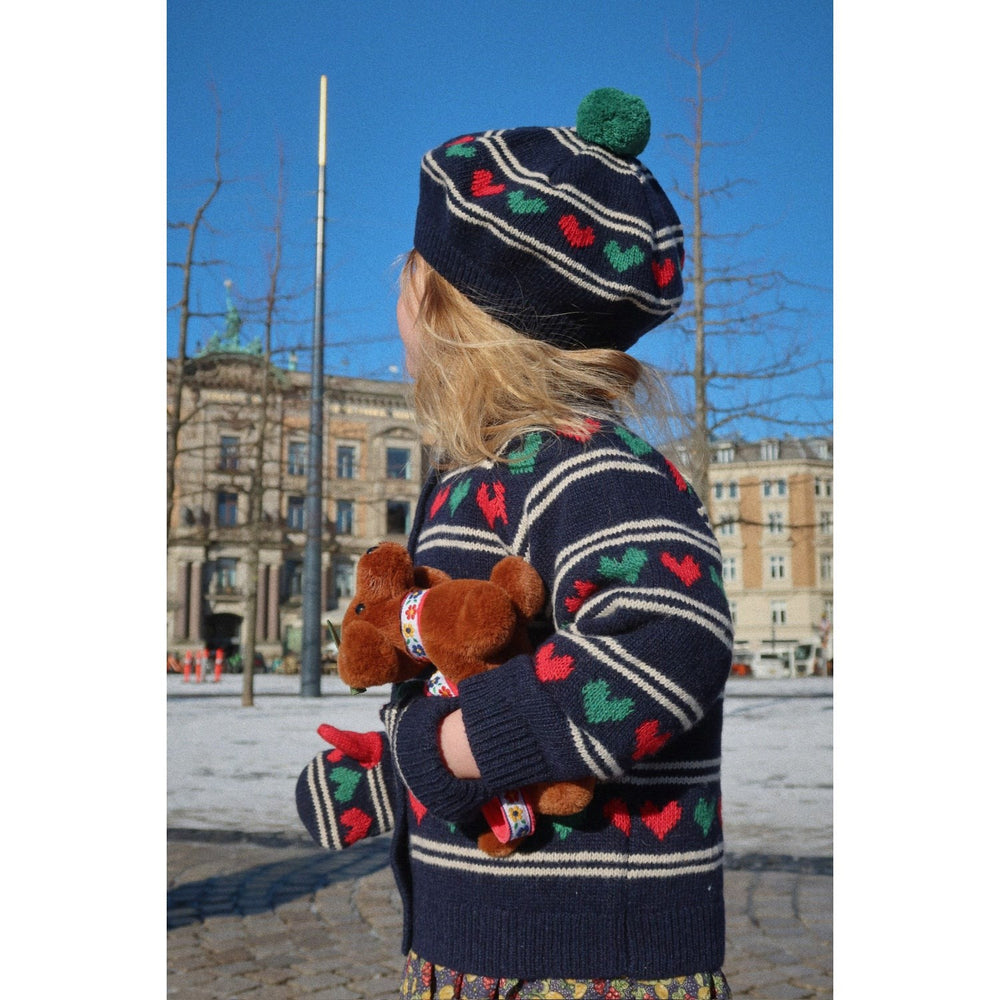 Køb Konges Sløjd Heart Belou Strik Beret
