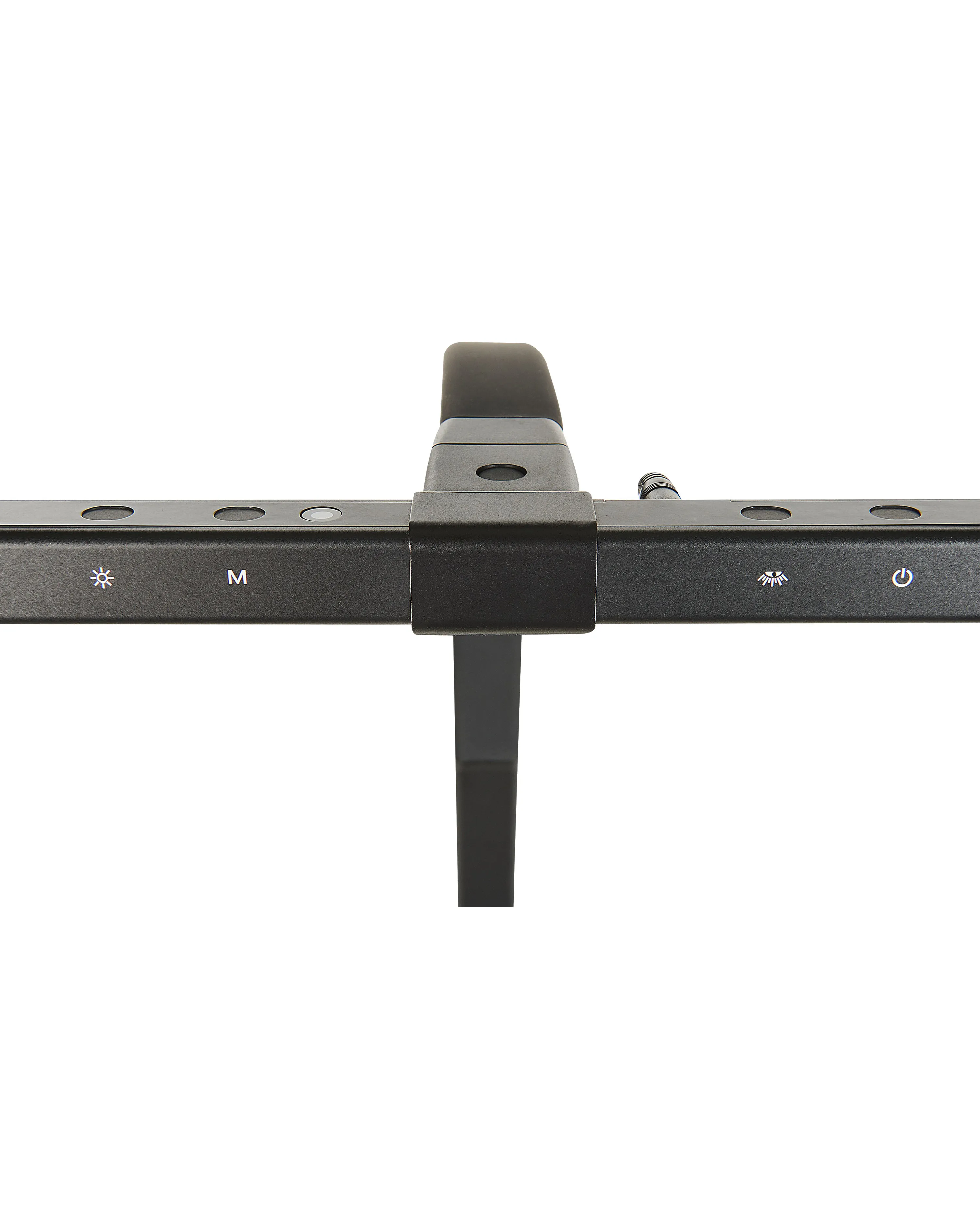 LED vastklembare bureaulamp AURIGA met bewegingssensor Metaal Zwart