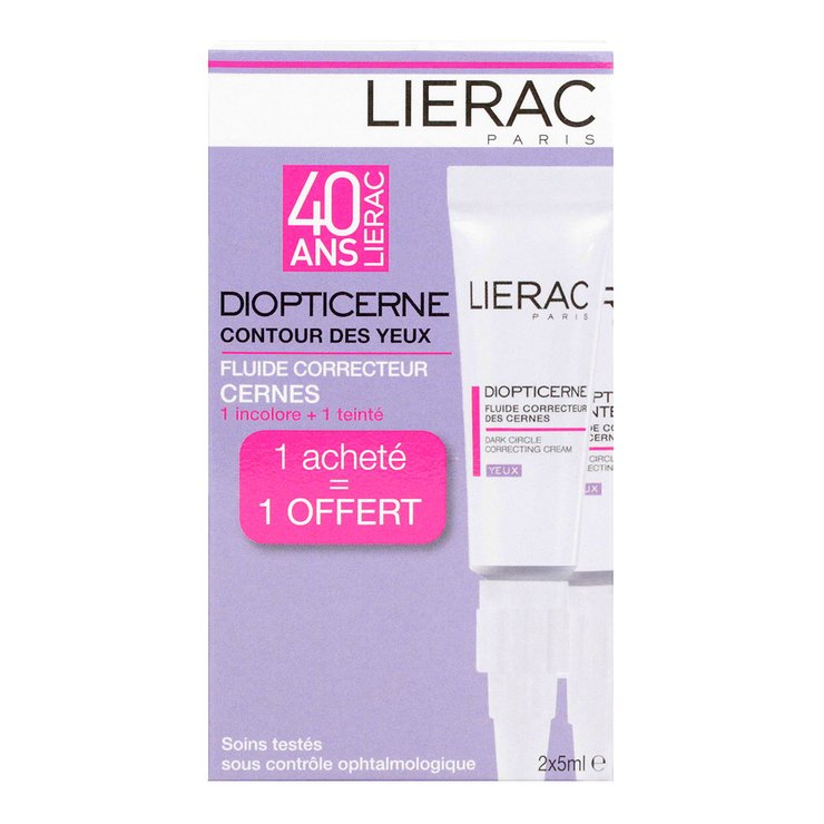 Diopticerne fluide contour yeux 2x5ml