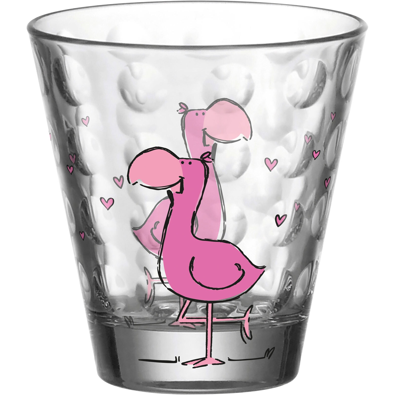 LEONARDO Kindergeschirr Becher BAMBINI OPTIC FLAMINGO