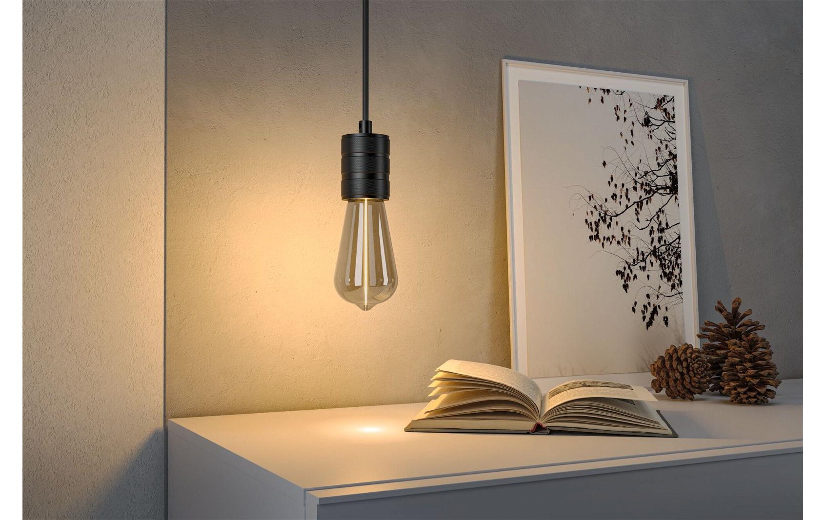 Floating Shine LED Kolben E27 2.8W 1800K RauchglasLED Leuchtmittel
