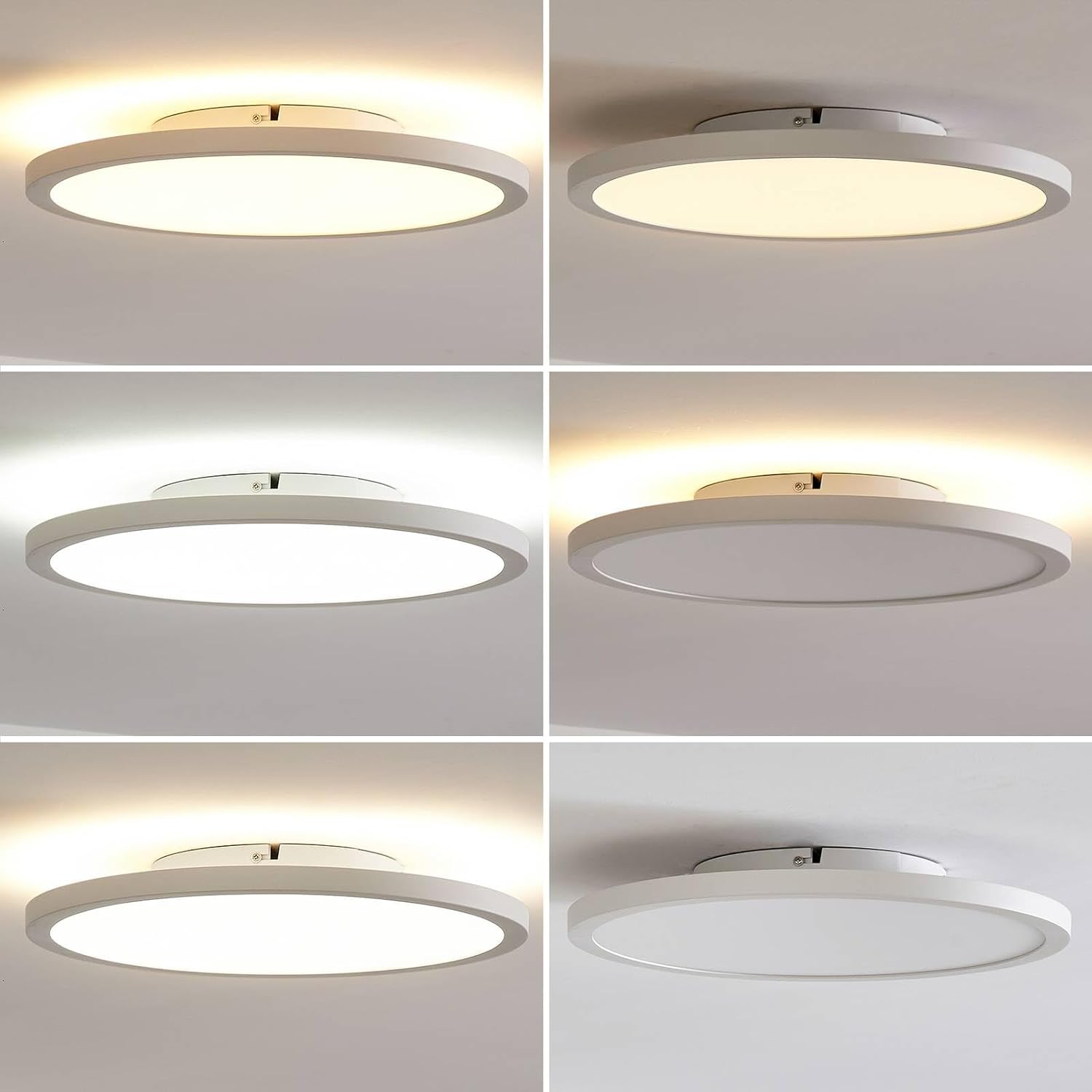 Arcchio LED Deckenleuchte Brenda dimmbar mit Leselampe (Modern) in Weiß, Lampe Deckenlampe Wohnzimmerleuchte